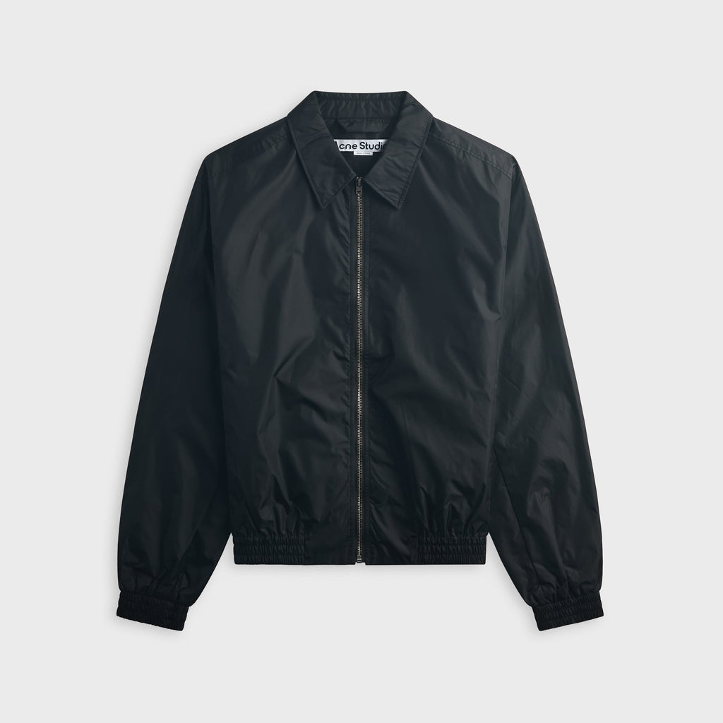 Acne Studios Lightweight Nylon Jacket - Black