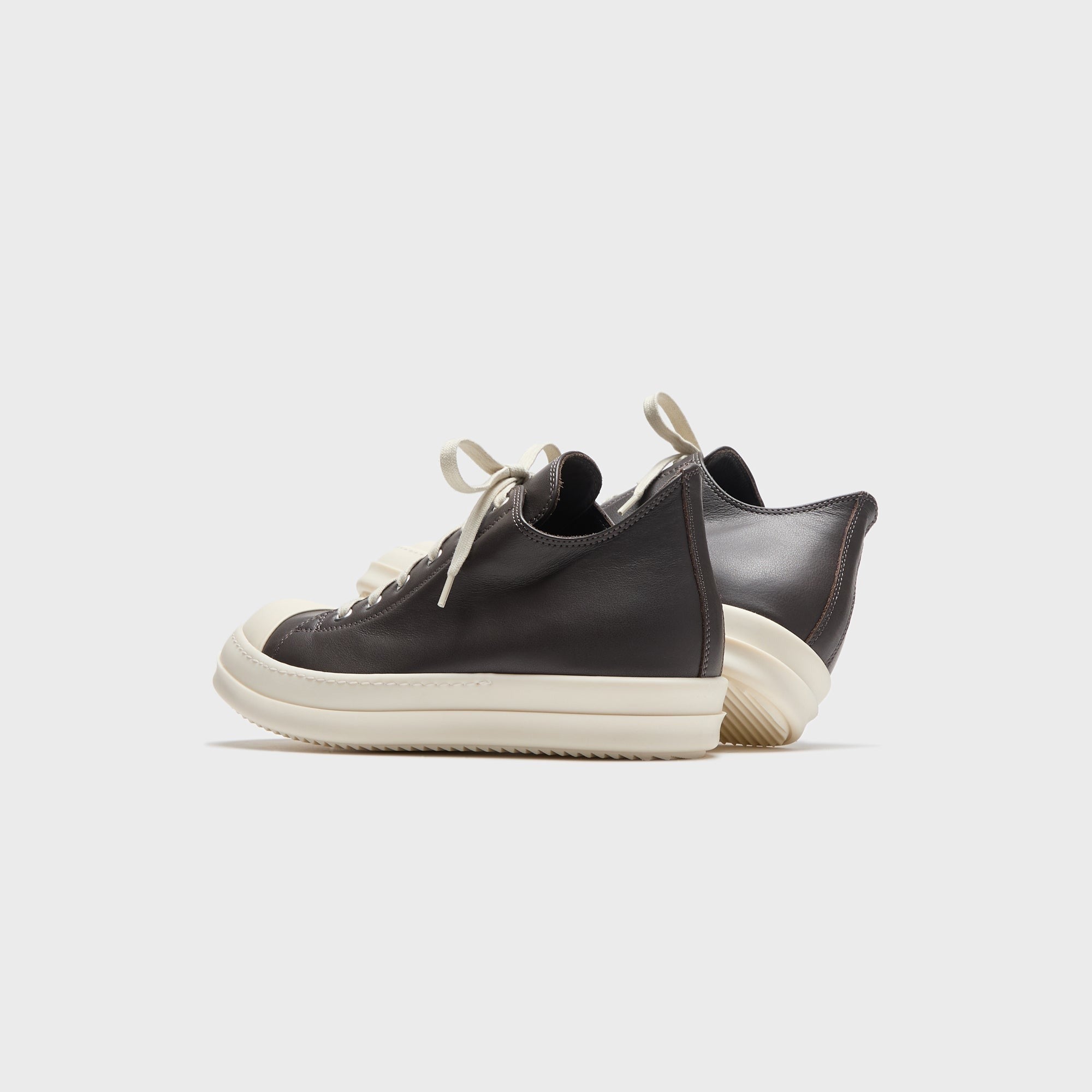 Rick Owens Low Sneaks - Dark Dust / Milk