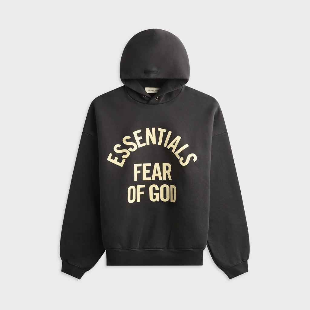 Essentials Campus 90s Hoodie - Faded Black