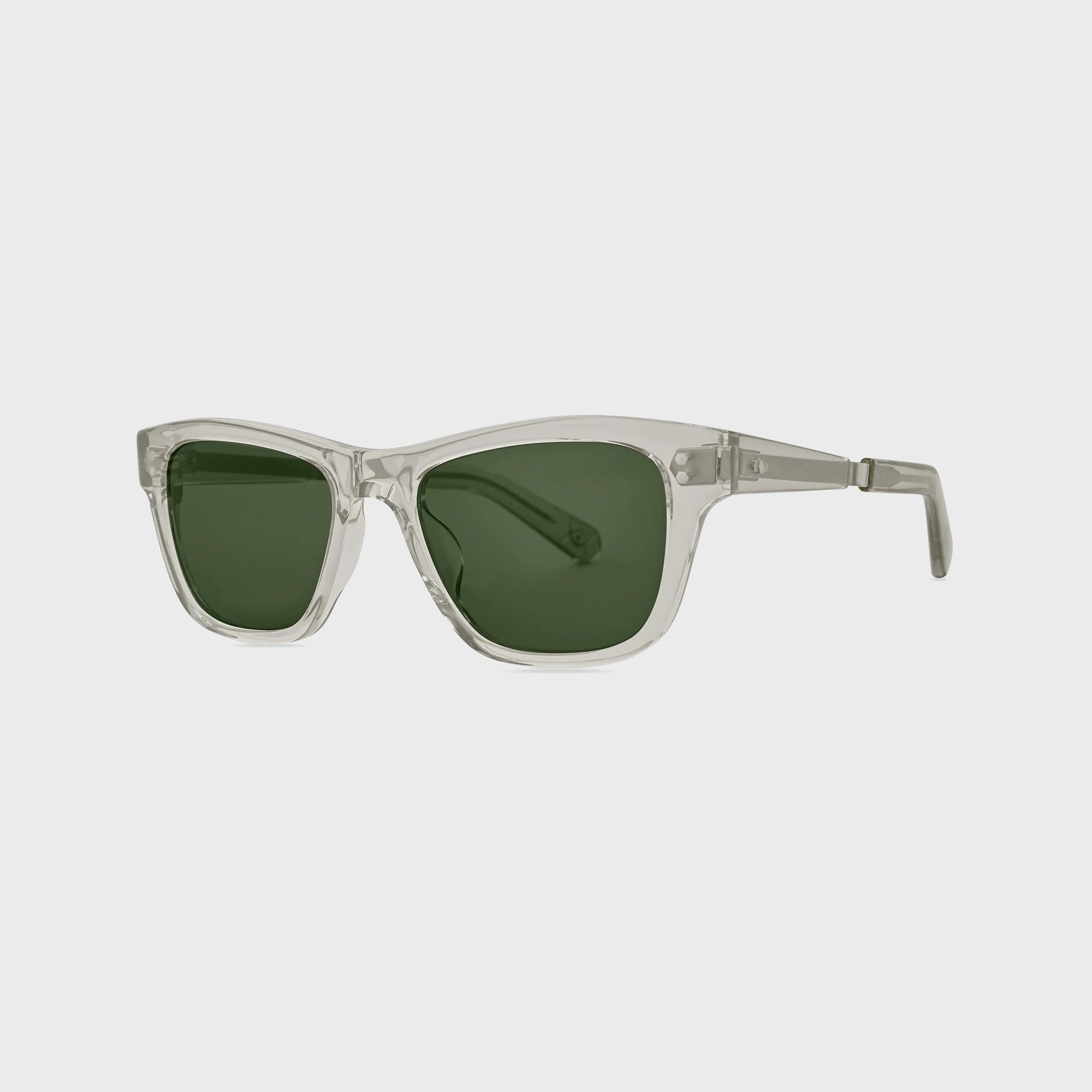 Garrett Leight Mr. Leight Damone Sunglass - Morning Dew / Matte Platinum