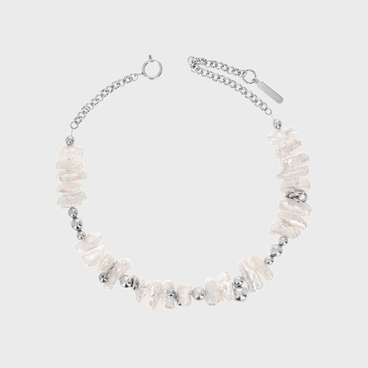 Justine Clenquet Sunny Choker - Palladium