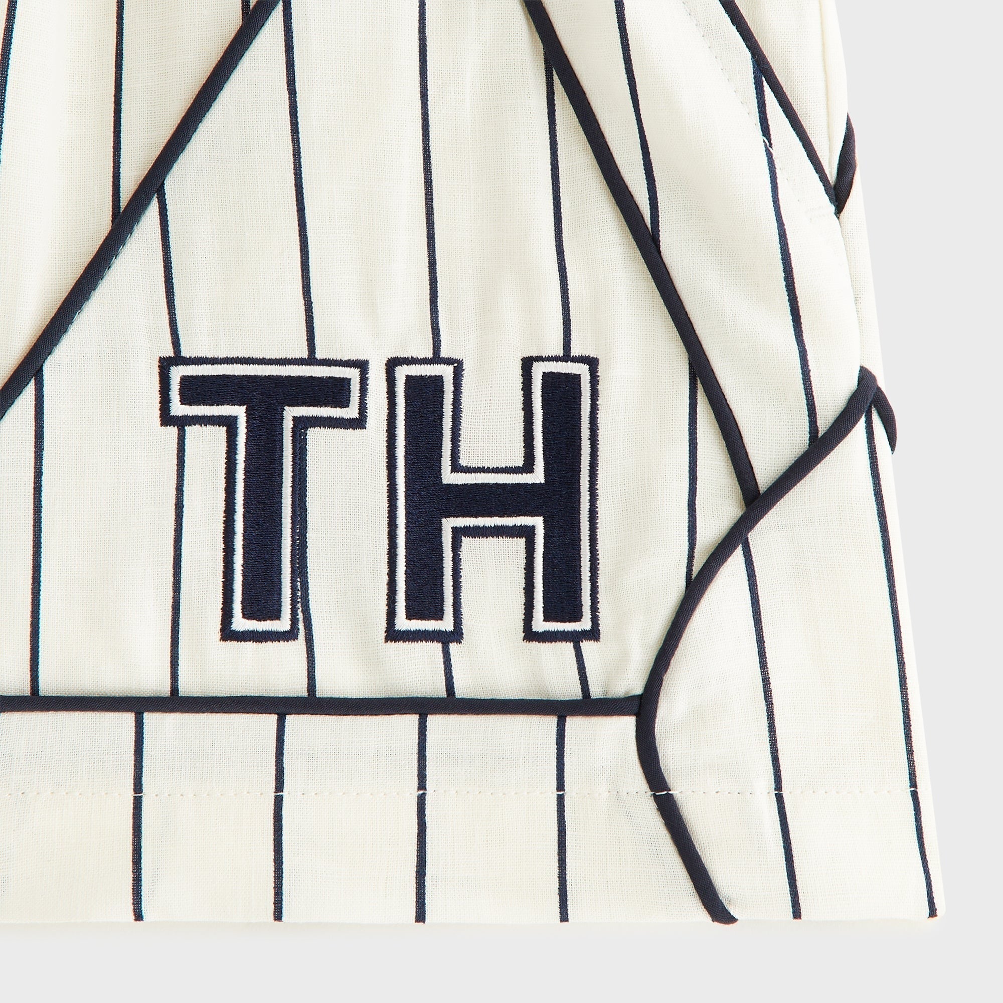 Kith Kids Pinstripe Baseball Turbo Short - Silk