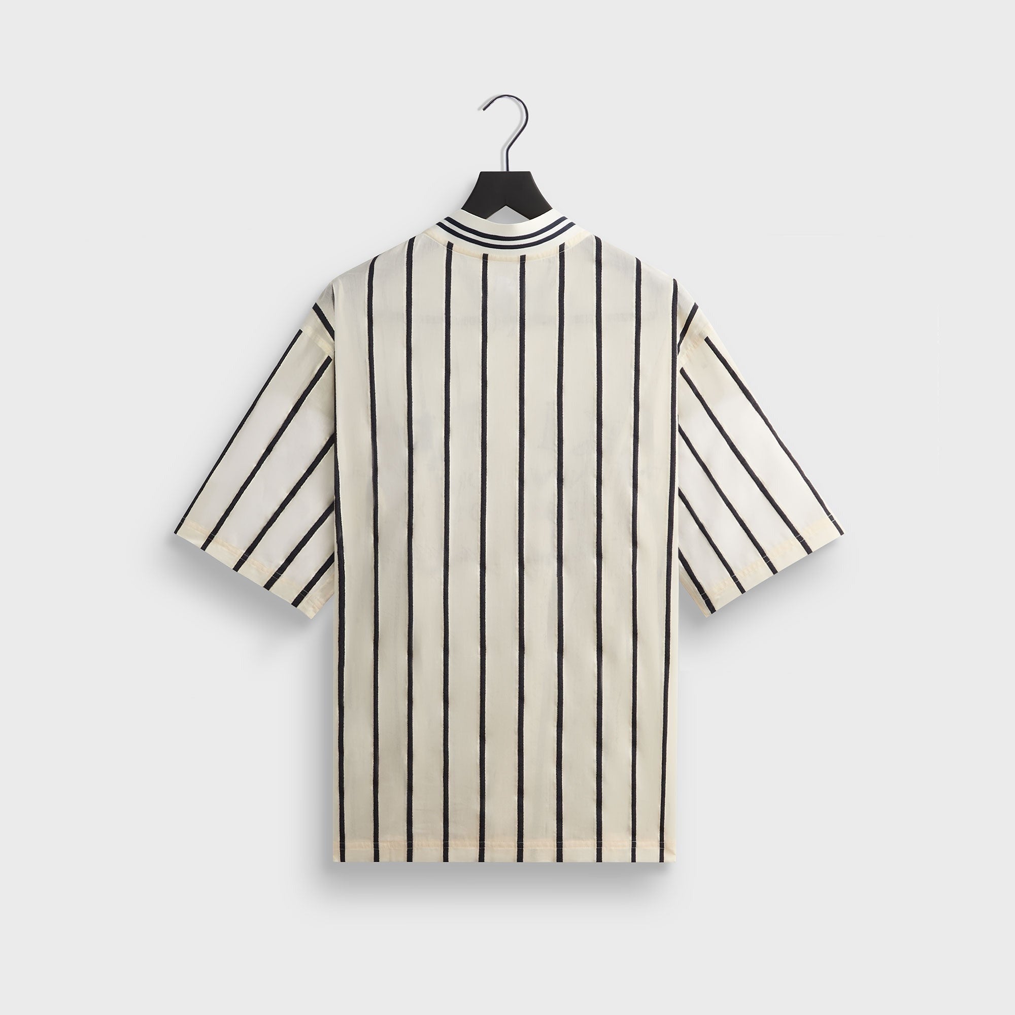 Kith Silk Linen Chenille Stripe Pacey Shirt - Sandrift