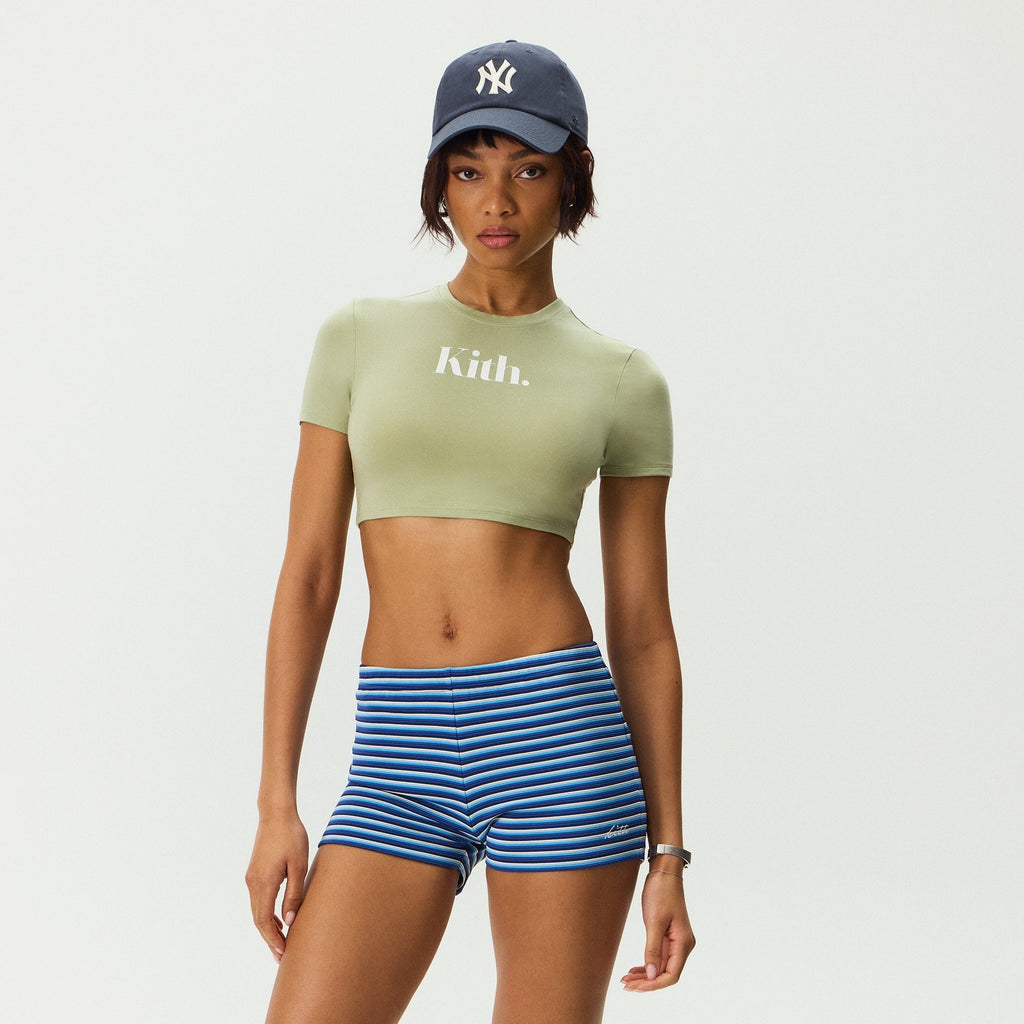Kith Women Misha Crop Tee - Pandan