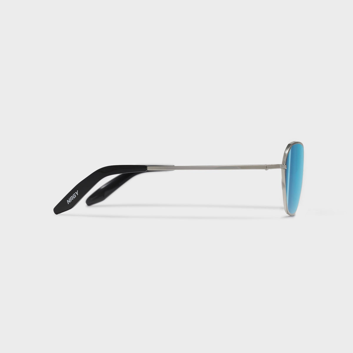 NRGY Loop Frames - Chrome / Blue Water Lenses