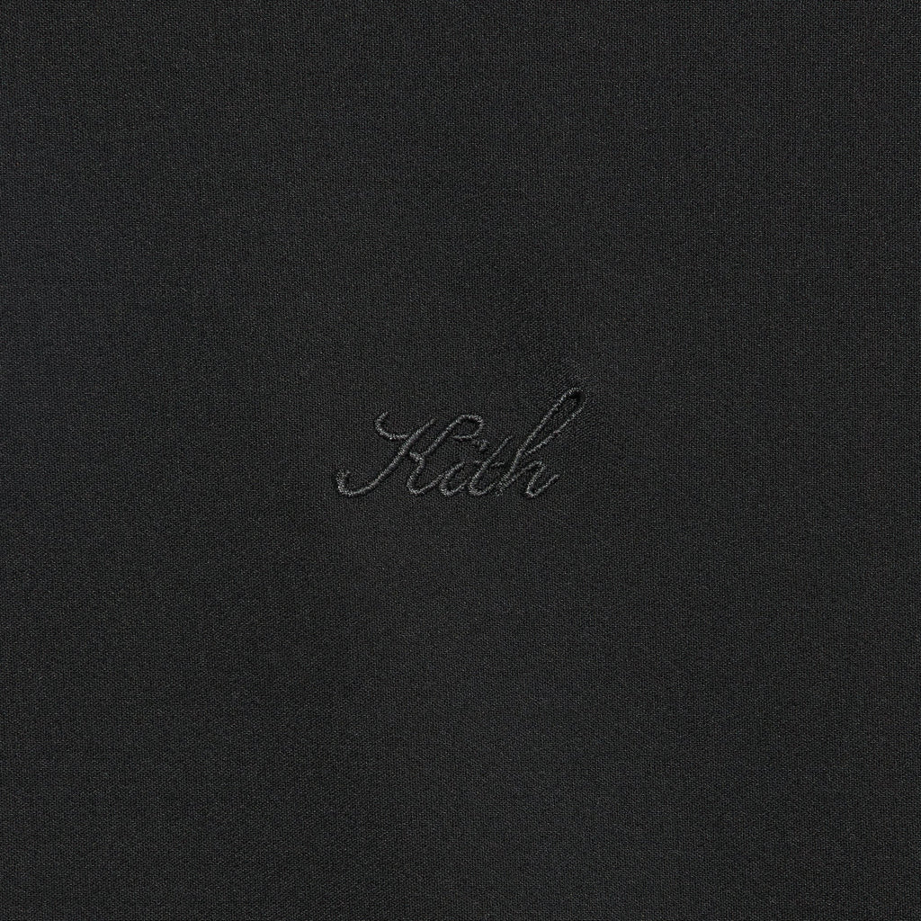 Kith Davis Quarter Zip Pullover - Black