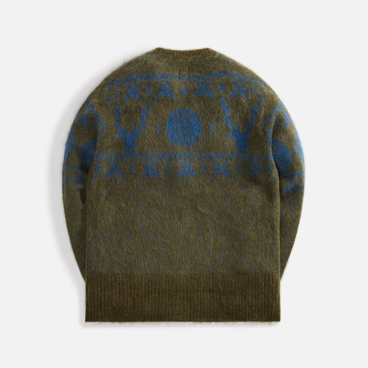 South2 West8 Loose Fit Crew Neck Cardigan S2W8 Nordic - Navy