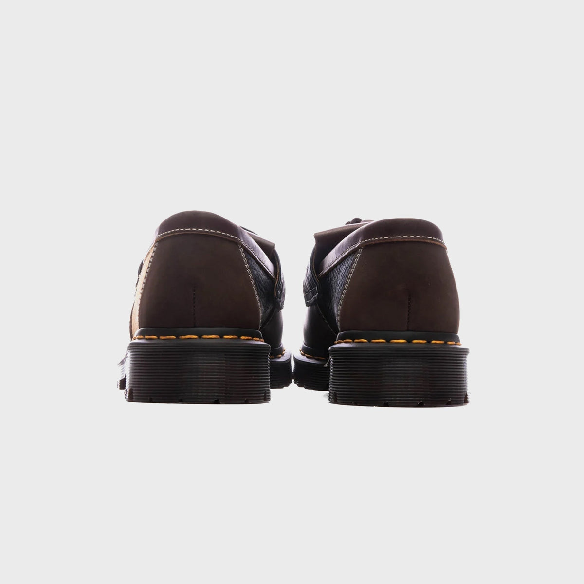 Dr. Martens Adrian Patchwork Loafer - Butterscotch / Dark Brown