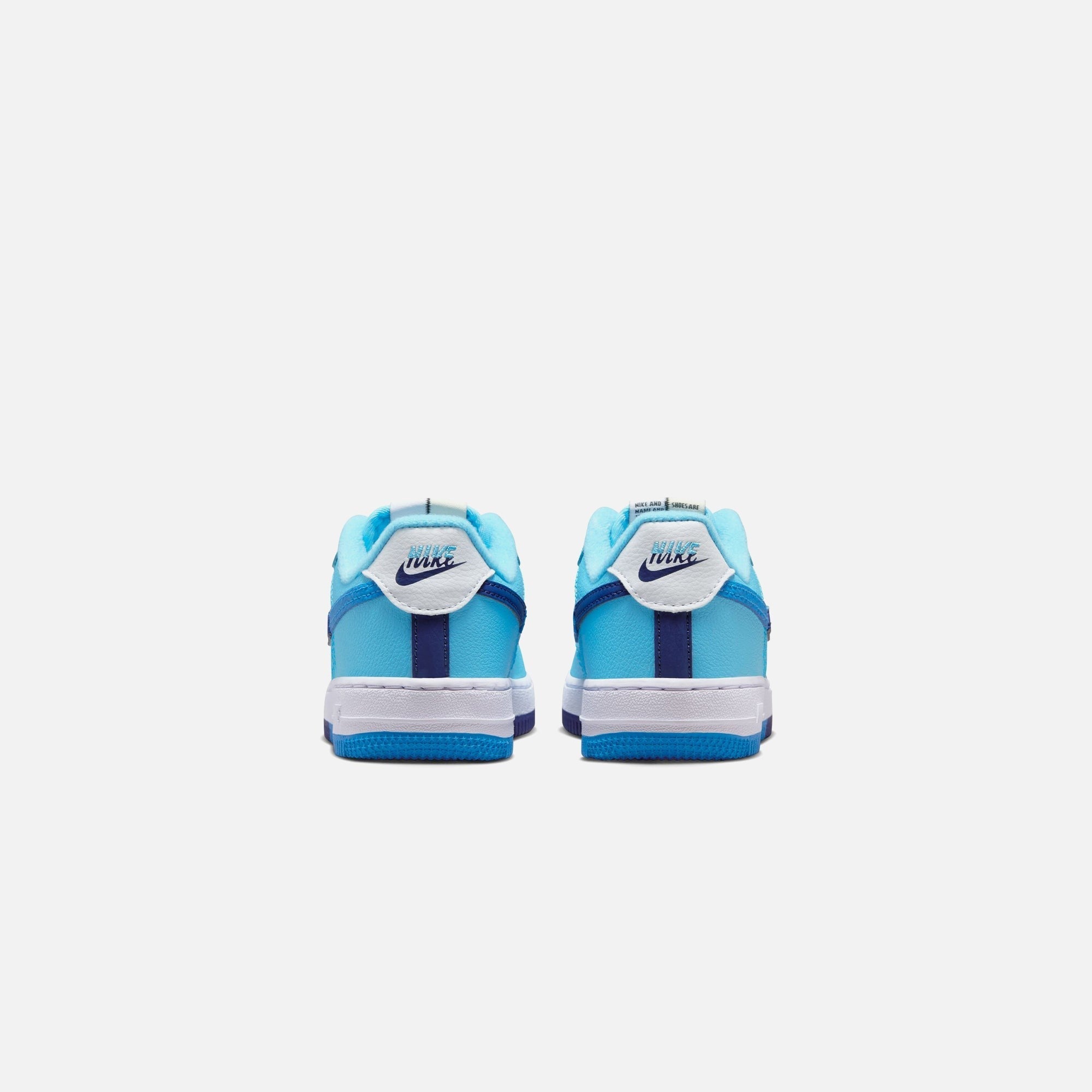 Nike Pre-School Force 1 Lv8 2 - White / Deep Royal Blue / Baltic Blue / Light Photo Blue