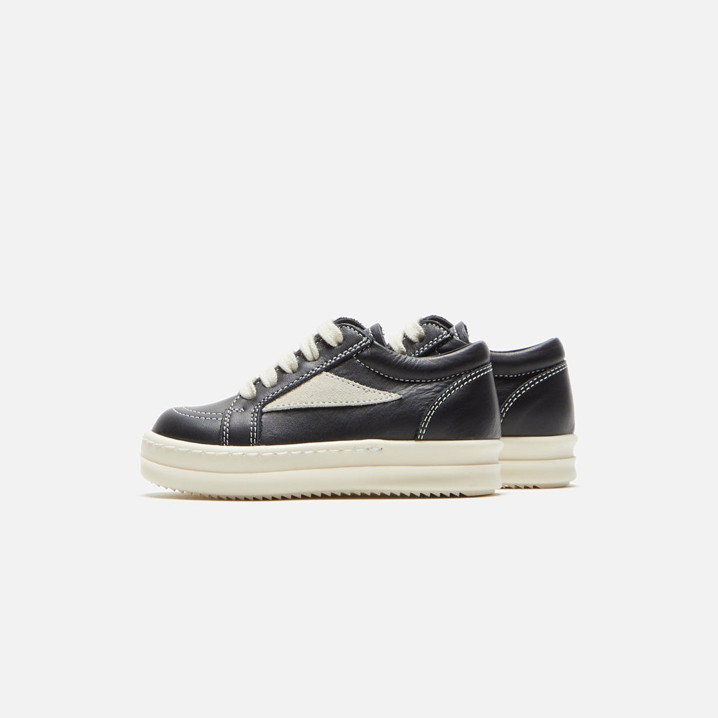 Rick Owens TD Vintage Sneakers - Black / Milk / Milk Scarpe in Pelle
