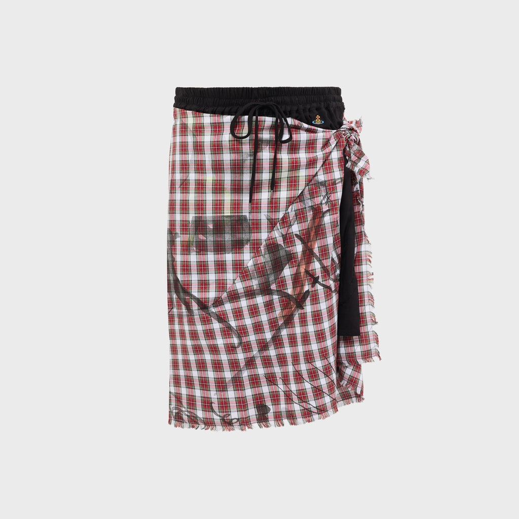 Vivienne Westwood Chippendale Boxing Short - Printed Check