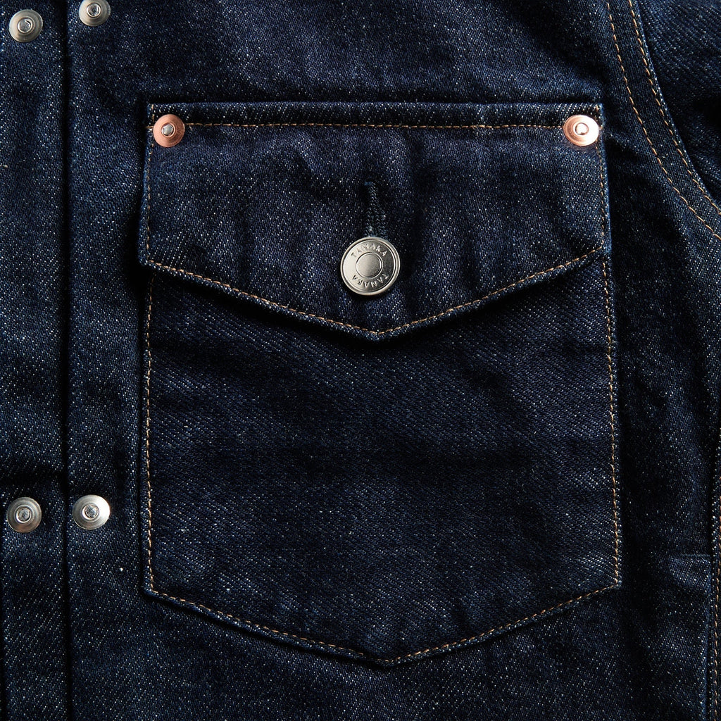 TANAKA Jean Jacket - Rinse Blue