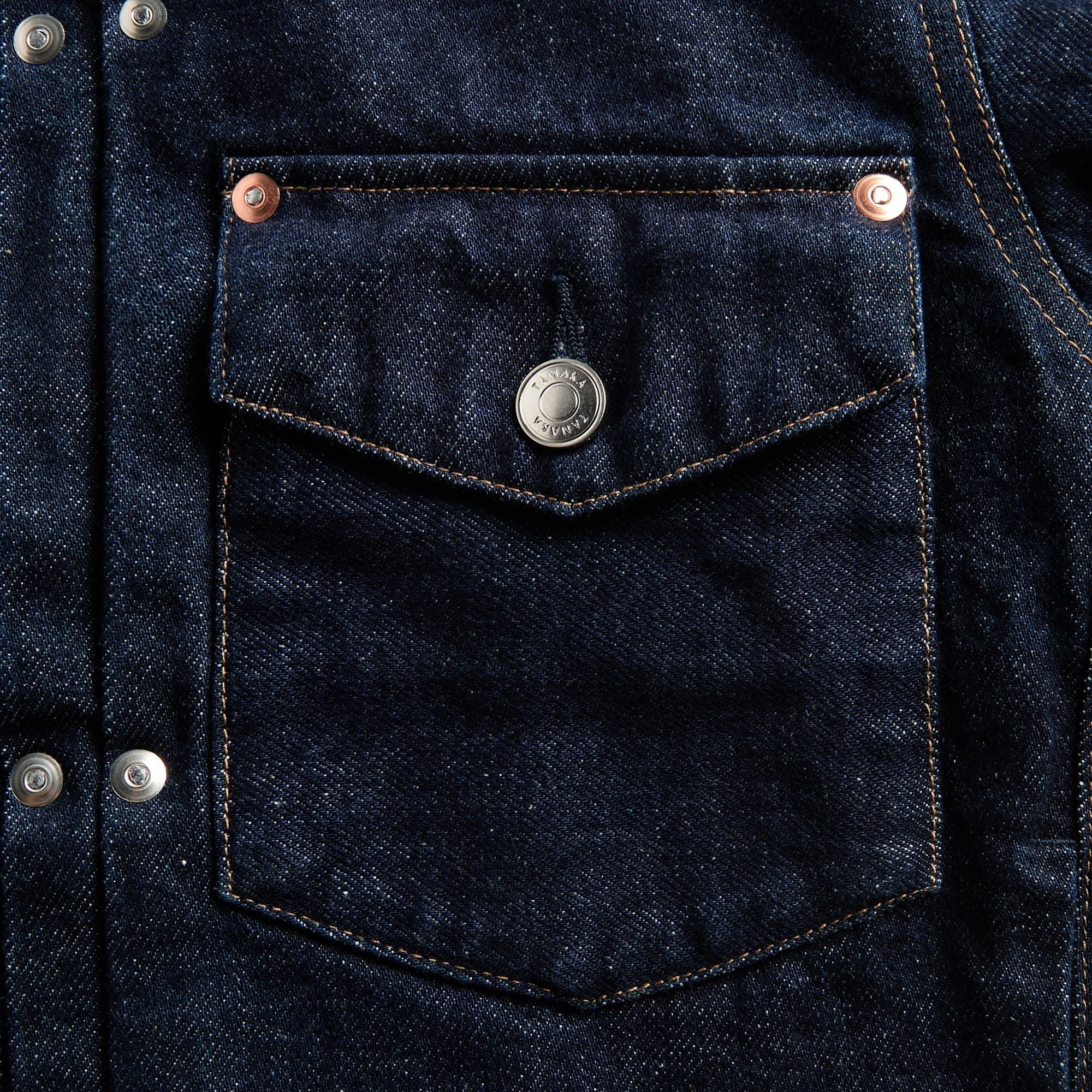 TANAKA Jean Jacket - Rinse Blue