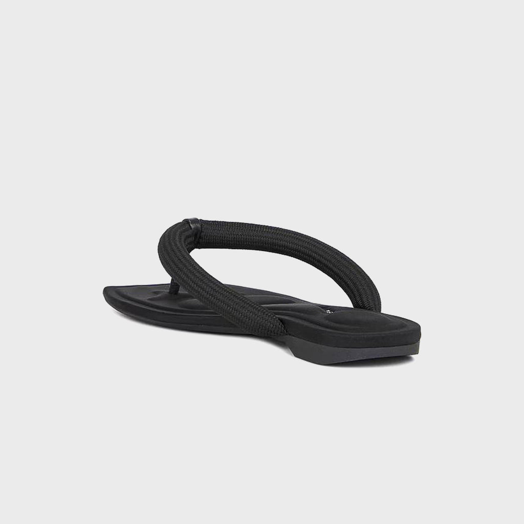 Alexander Wang Jenna Tubular Strap Thong Sandal - Black