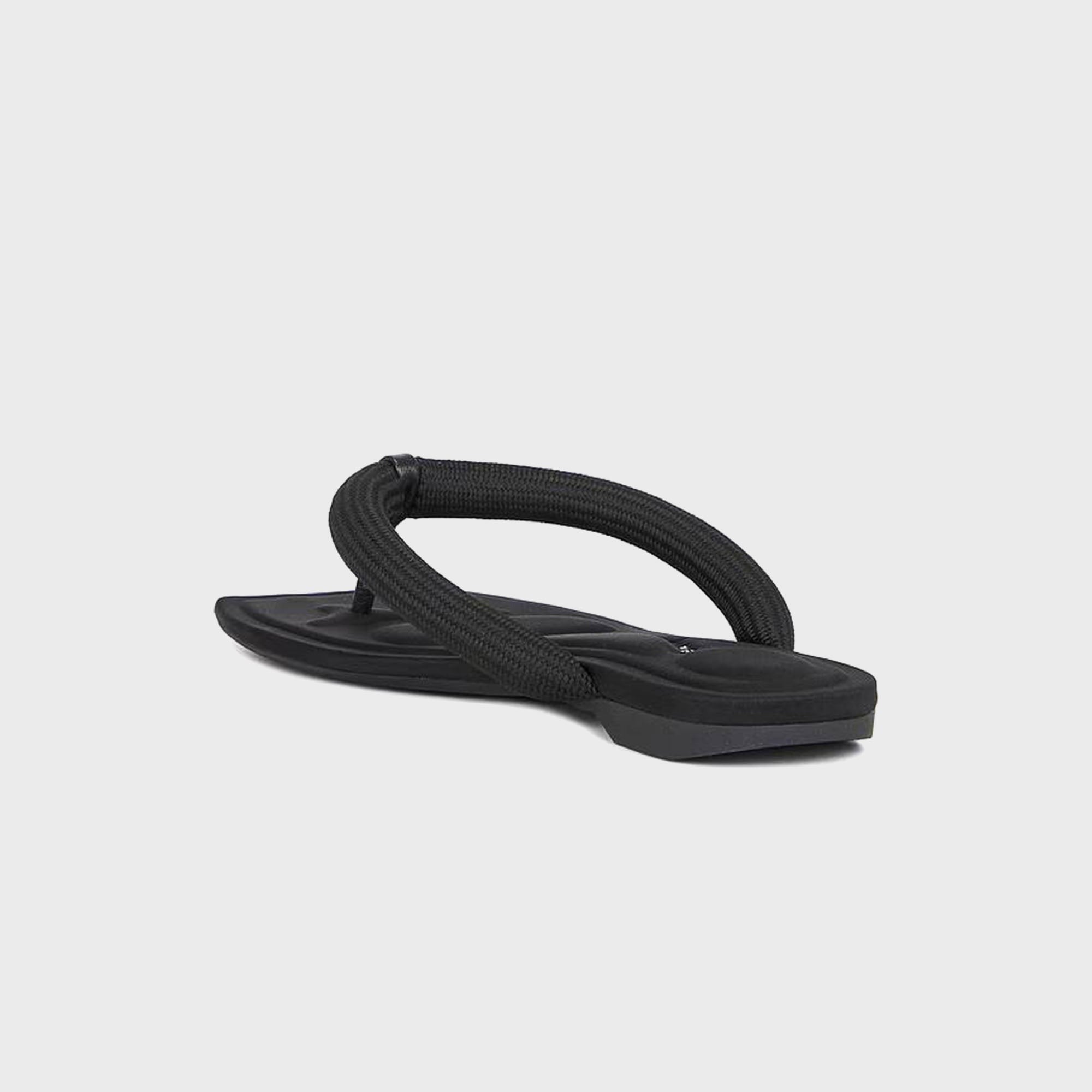 Alexander Wang Jenna Tubular Strap Thong Sandal - Black