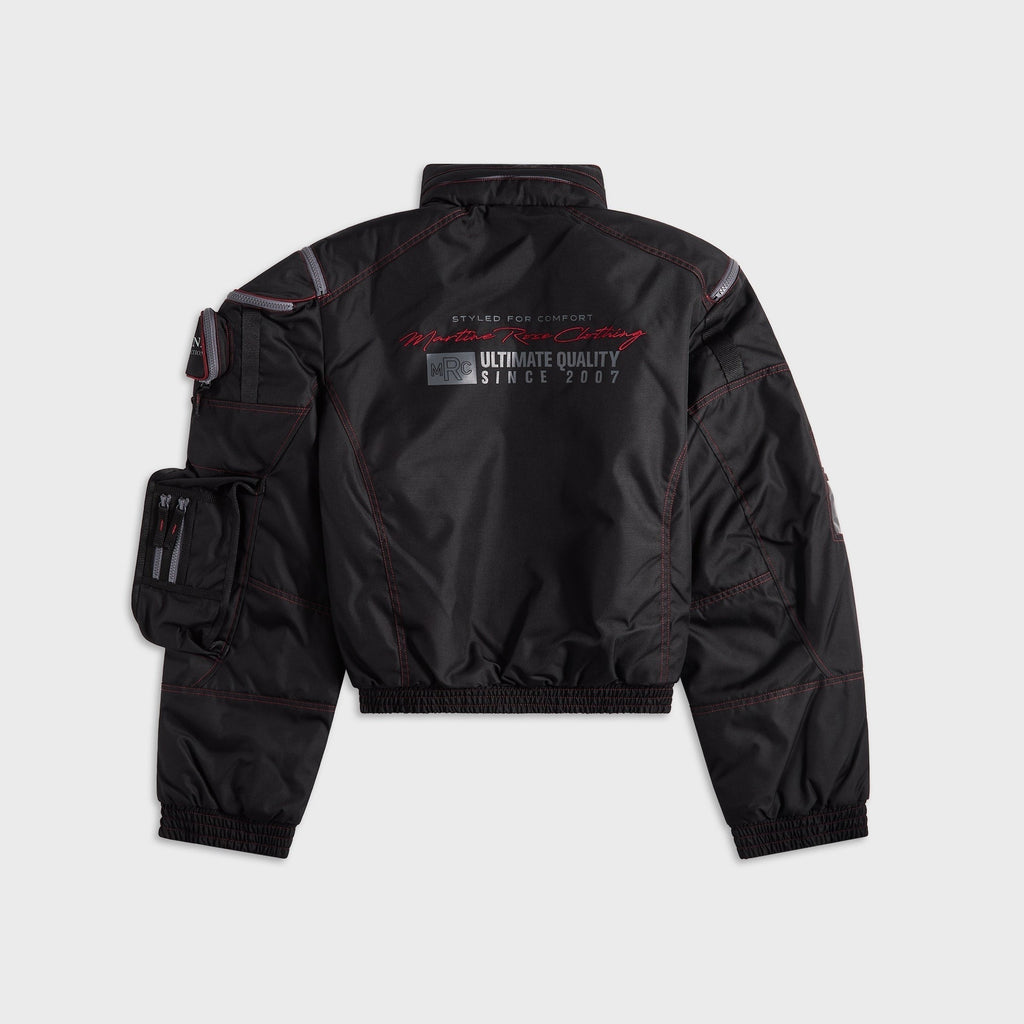 Martine Rose Bumbag Jacket - Black / Red