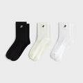 Kith & New Balance Mid Crew Waffle Knit 3-Pack Crew Socks - Multi