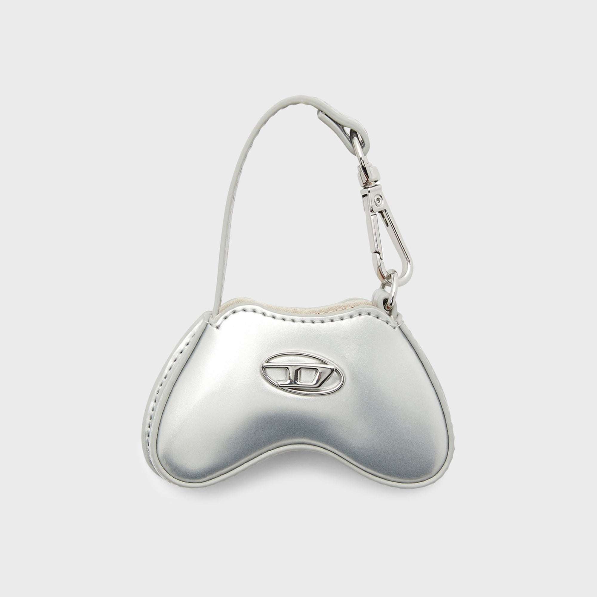 Diesel Play Charm Wallet - Silver