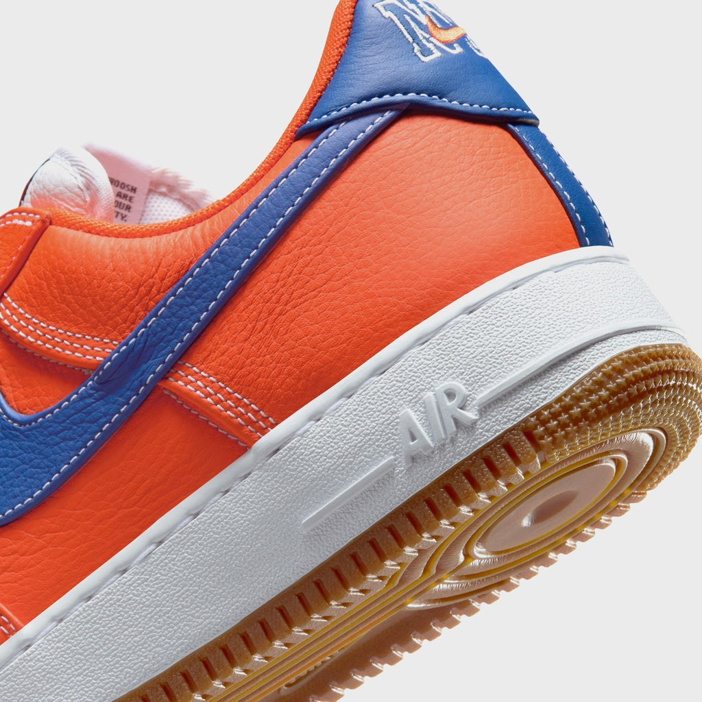 Nike Air Force 1 Low Retro Premium - Safety Orange / Rush Blue / White