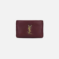 Saint Laurent YSL Small Pillow Pouch - Dark Bordeaux
