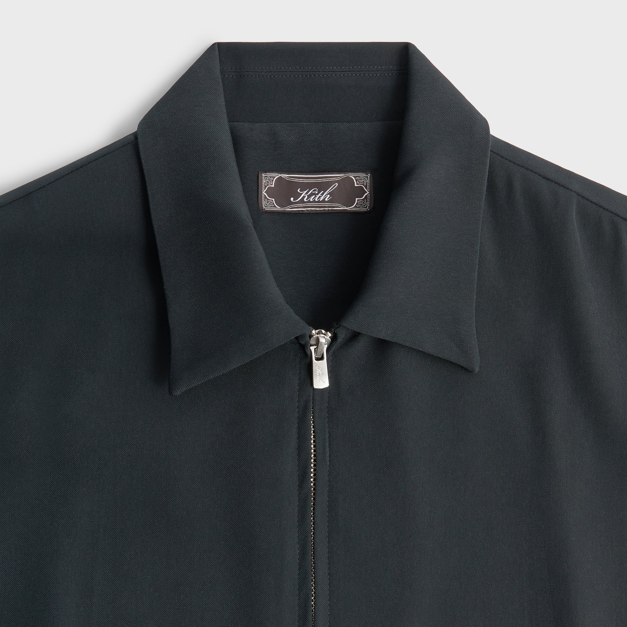 Kith Drape Twill Connor Blouson Jacket 2.0 - Black