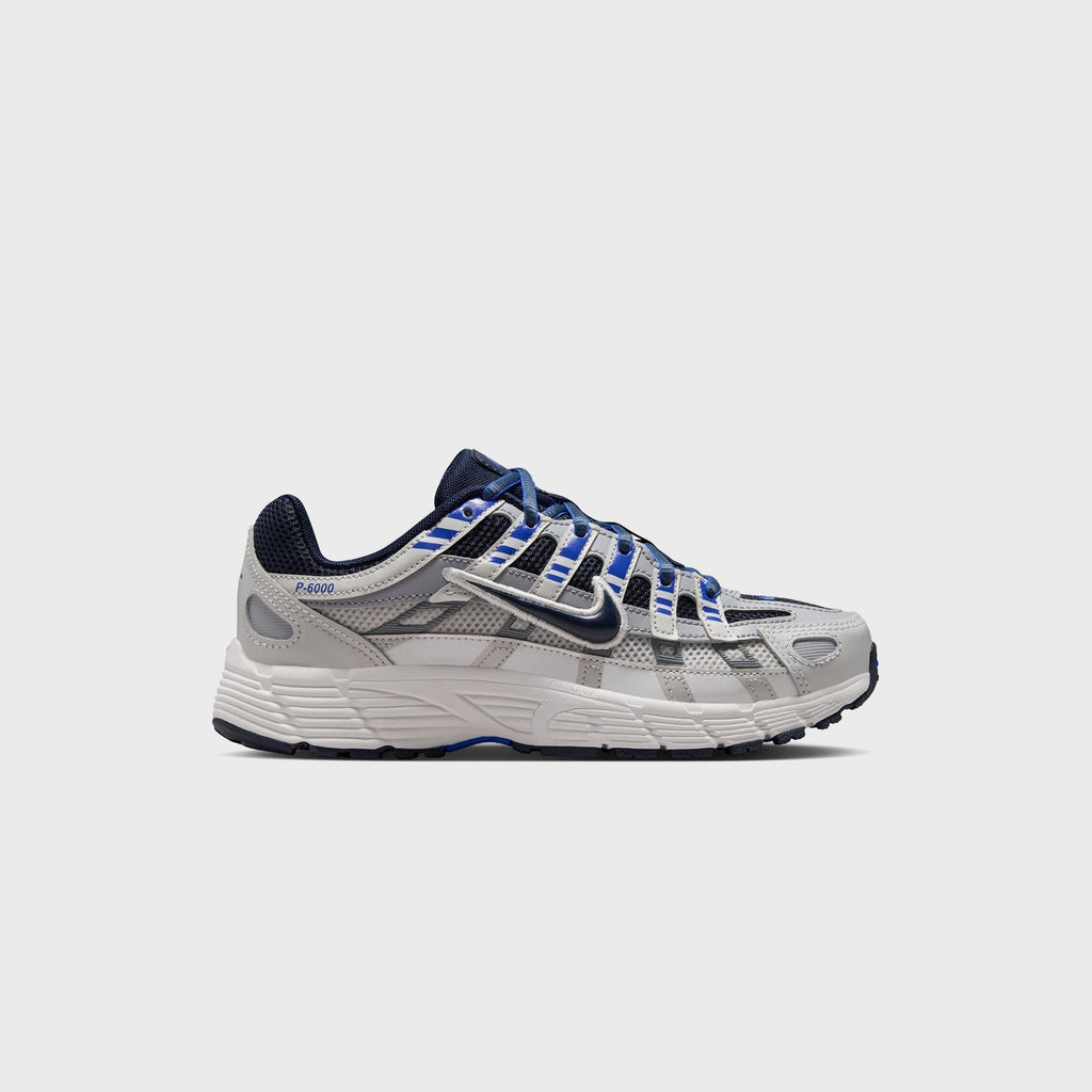 Nike GS P-6000 - Wolf Grey / Summit White / Racer Blue / Blue Eclipse