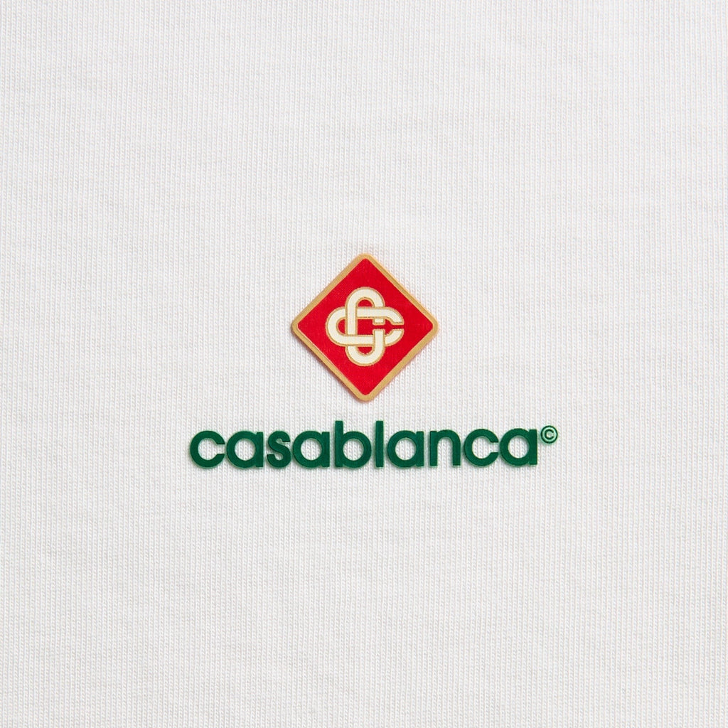Casablanca Sport Type Short Sleeve Tee - White