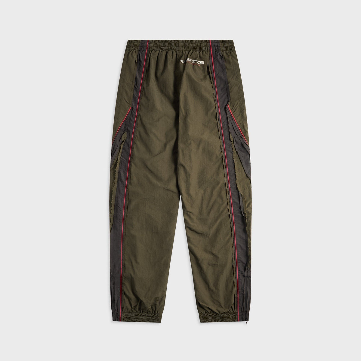 Martine Rose Layered Track Pant - Green / Dark Green