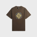 Brain Dead Ying Yang Run Tee - Brown