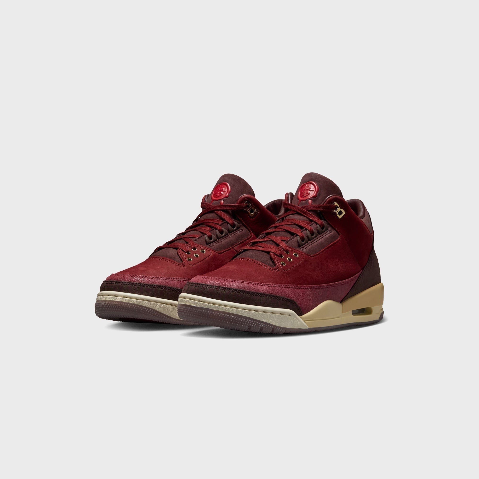 Jordan Air Jordan 3 Retro OG Premium - Team Red / Burgundy Crush