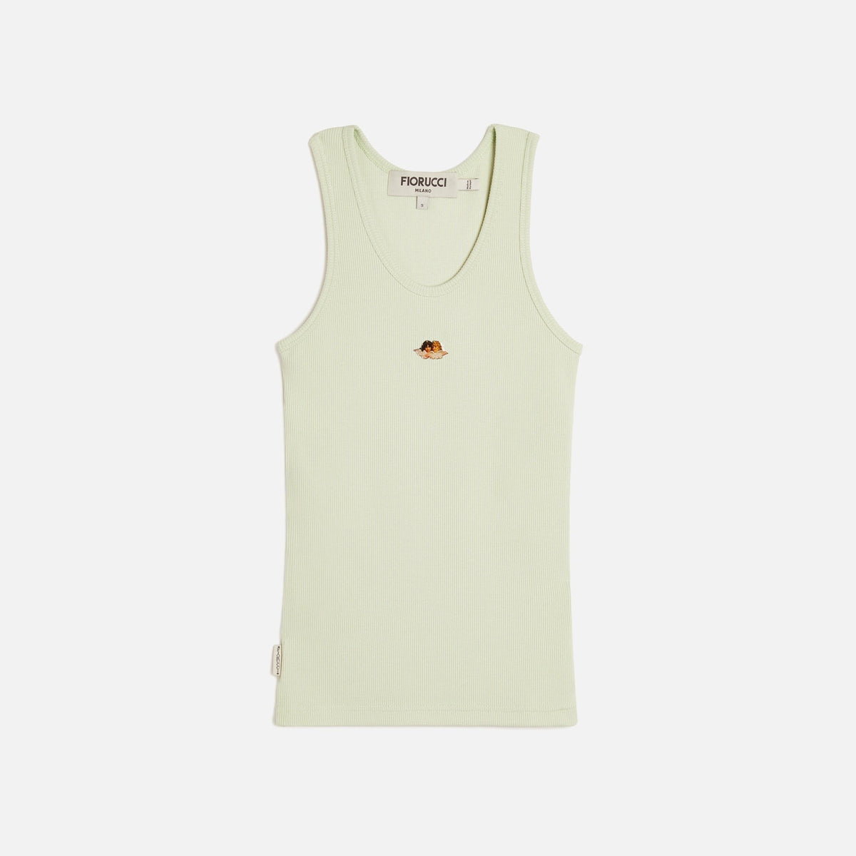 Fiorucci Angel Plaque Vest - Cream