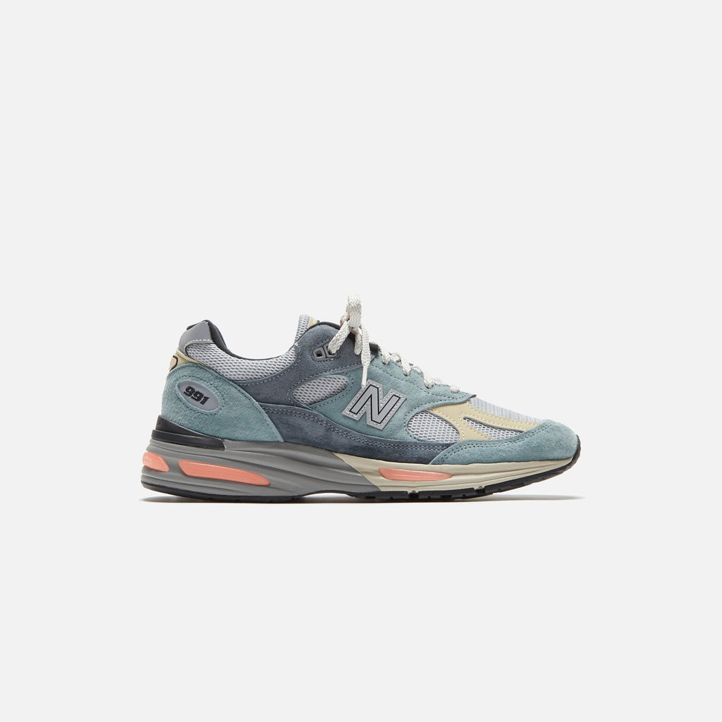 New Balance Made in UK 991v2 - Blue / Turbulence / Quiet Grey