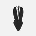 Saint Laurent Maillot De Bain - Noir