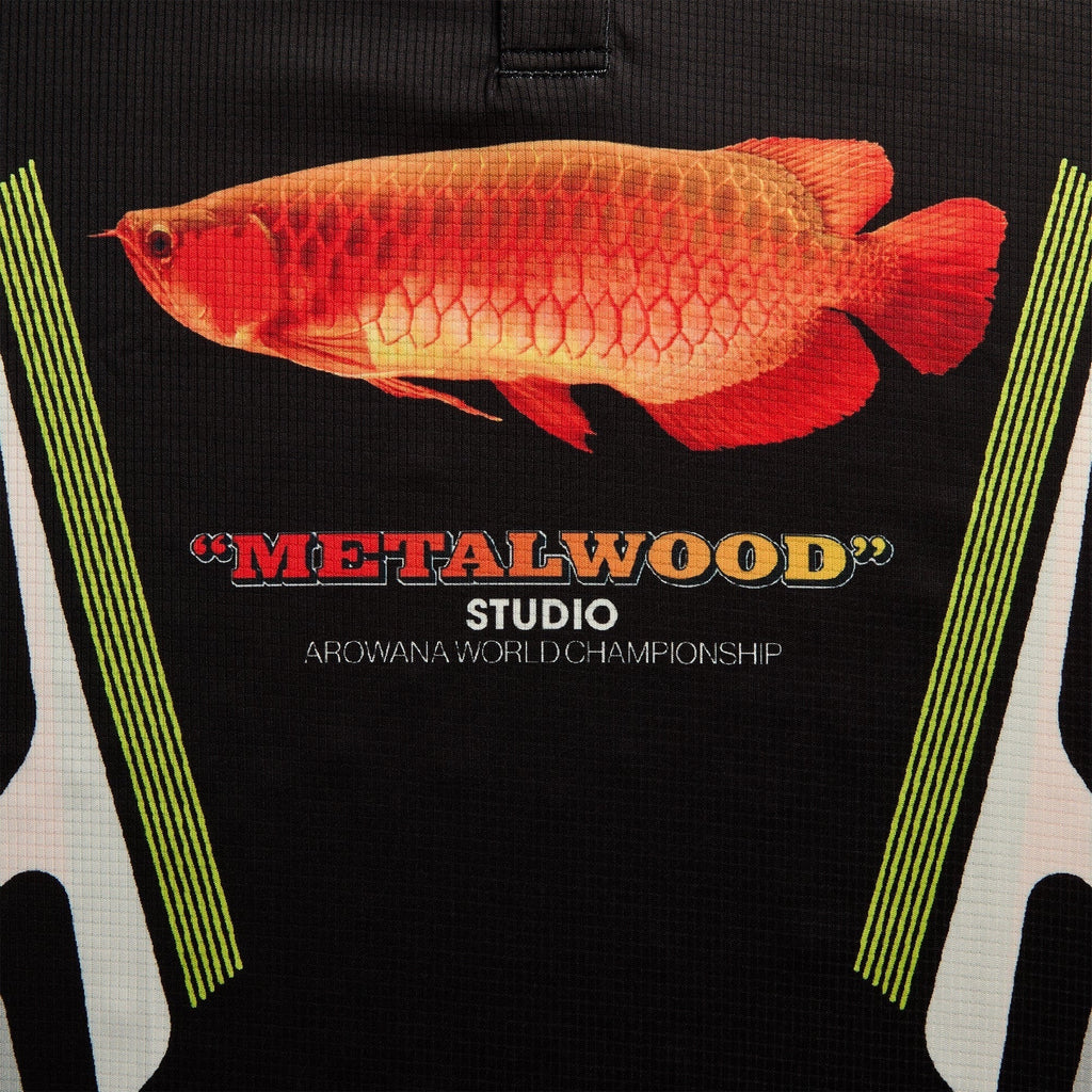 Metalwood Arowana Sport Polo - Black