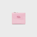 Diesel Glossy PU Bi-Fold Wallet - Light Pink