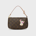 WGACA Louis Vuitton x Takashi Murakami Monogram Canvas Panda Pochette Accessoires - Brown