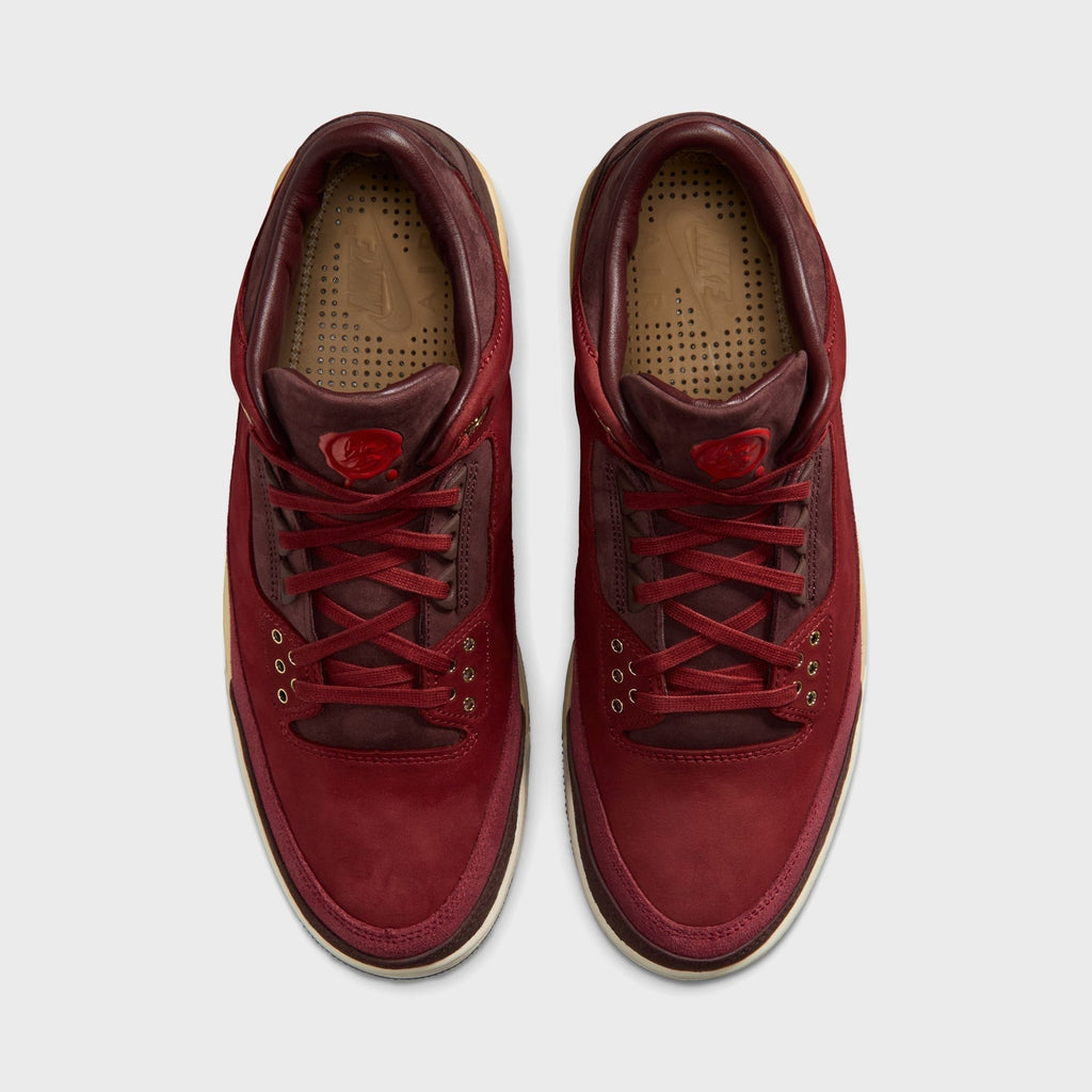 Jordan Air Jordan 3 Retro OG Premium - Team Red / Burgundy Crush