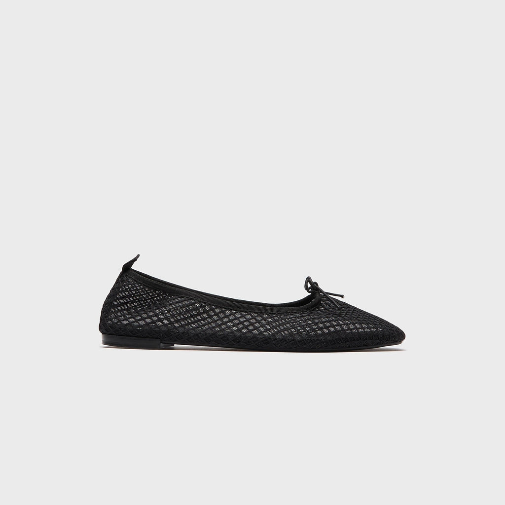 Repetto Garance Mesh Ballet Flats - Black