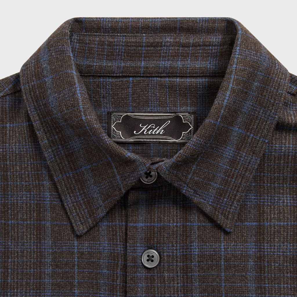 Kith Flannel Tomas Shirt - Nocturnal