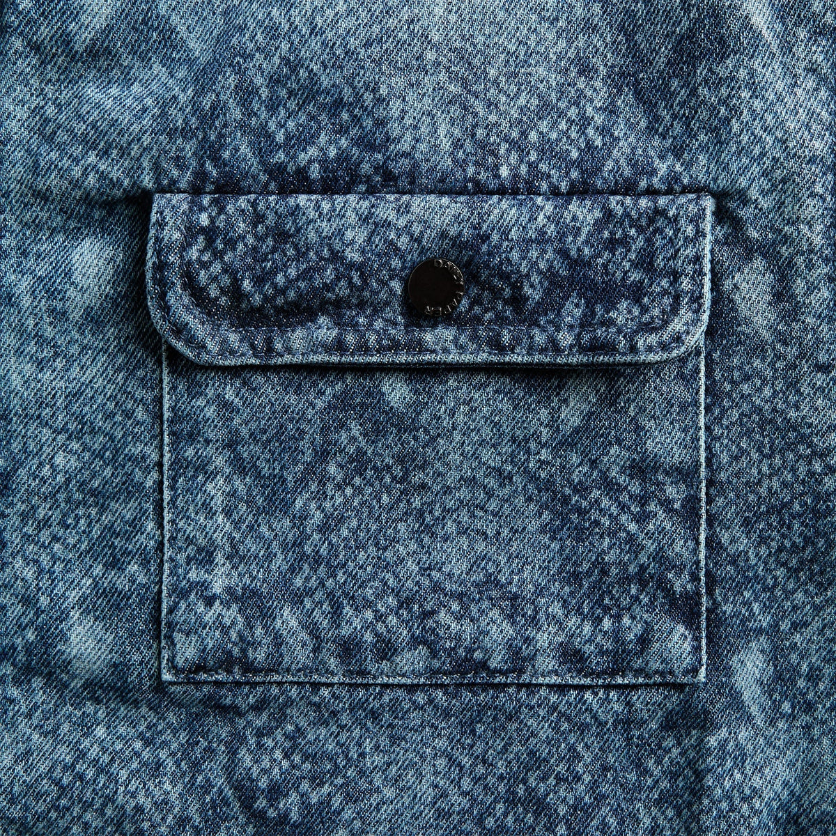 Daily Paper Snake Laser Rahul Denim Shirt - Blue