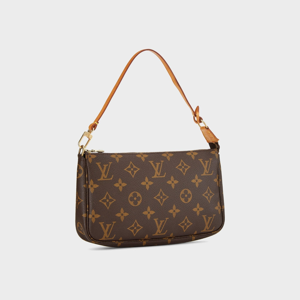 WGACA Louis Vuitton Monogram Canvas Pochette Accessoires - Brown