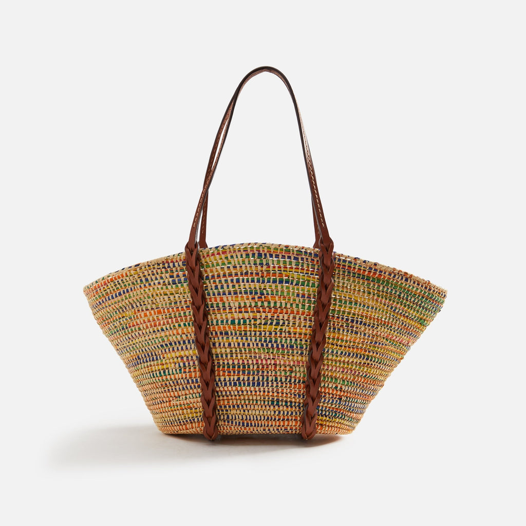 WGACA Prada Raffia Tote - Multi