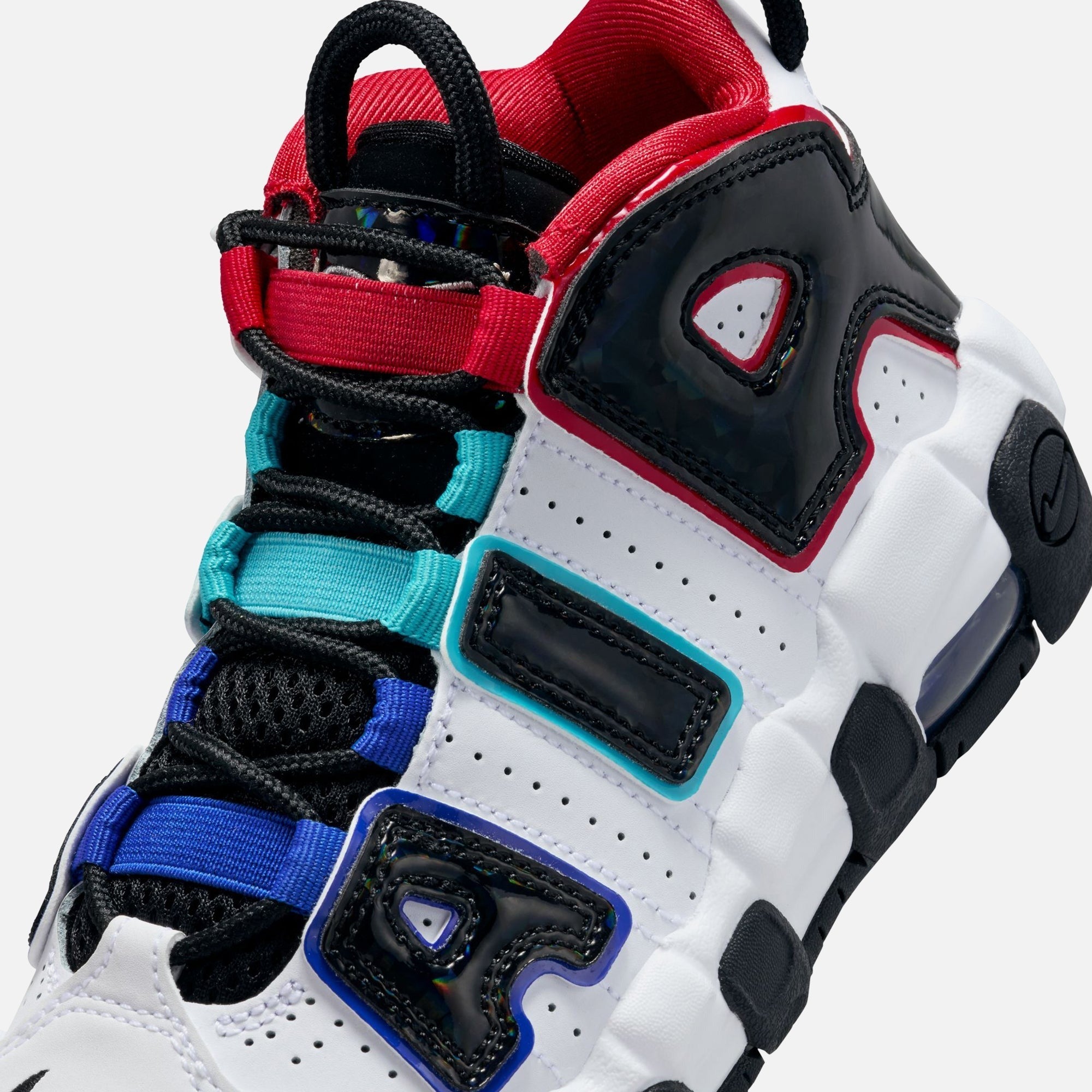 Nike Pre-School Air More Uptempo CL - White / Black / University Red