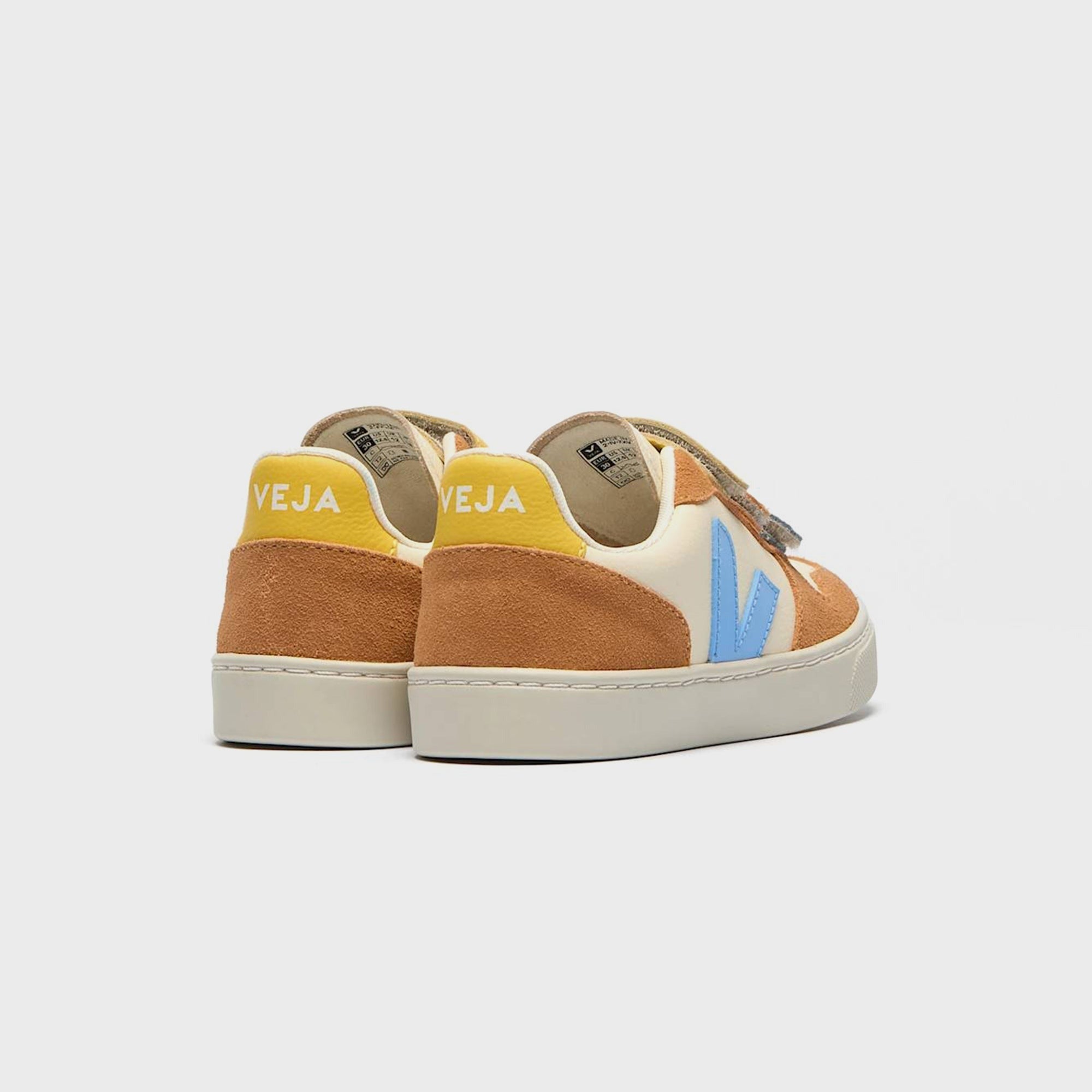 Veja Junior V-10 - Cashew / Aqua / Umber