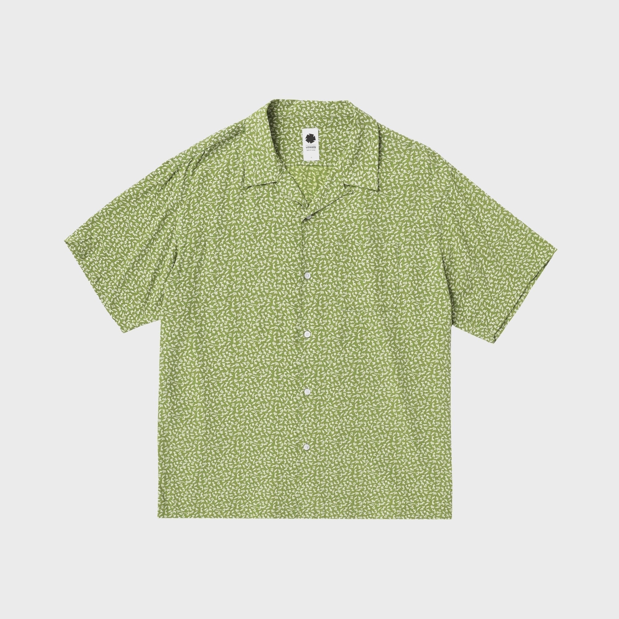 vowels Deer Shirt - Green