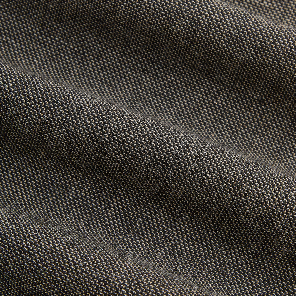 &Kin Textured Linen Ito Blazer - Black Melange