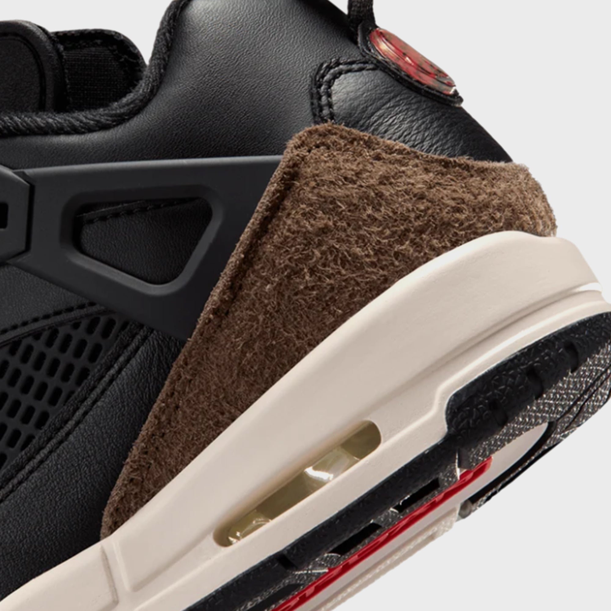 Jordan GS Spizike Low - Black / Palomino / Phantom / University Red