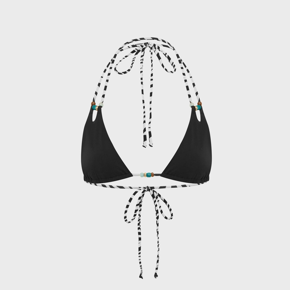 Bond Eye Reversible Tonya Triangle Top - Zebra / Black