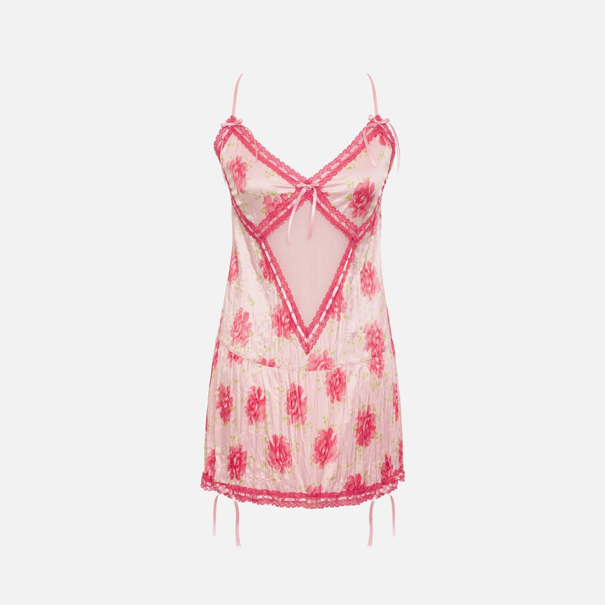 Frankies Bikinis x Sydney Sweeney Serafina Satin Dress - Amore Mio