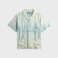 Coût De La Liberté Cedro Rigid Preshunk Denim Pleated Pocket Shirt - Buena Vista